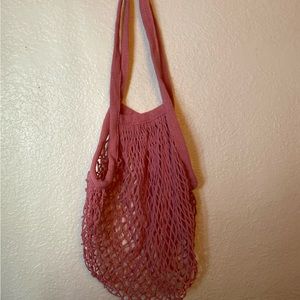 Pink Net bag